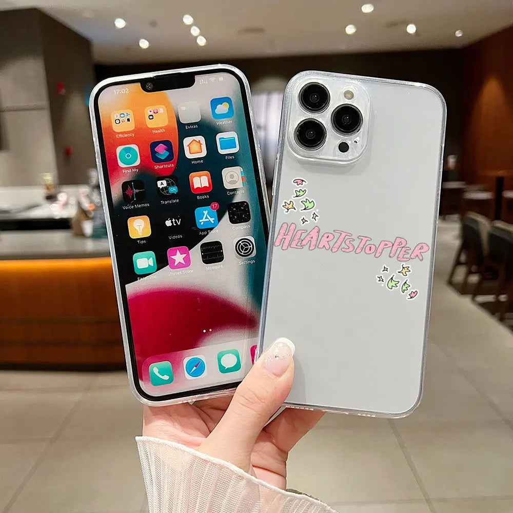 Heartstopper Phone Case For iPhone 15 14 13 12 11 Mini Pro Max X XR XS  A  New Kreations